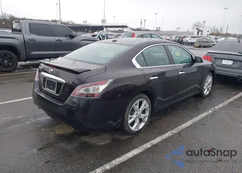 2012 Nissan Maxima 3.5 Sv z USA, uszkodzony, nr VIN 1N4AA5AP4CC815837